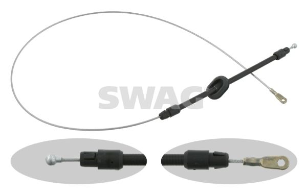 SWAG 10 92 6730 Cable Pull, parking brake