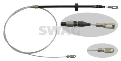 Cable Pull, parking brake SWAG 10 92 7974