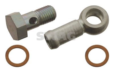 Attachment Parts Set, thermostat housing SWAG 10 93 0076