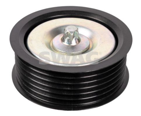 SWAG 10 93 0289 Deflection/Guide Pulley, V-ribbed belt