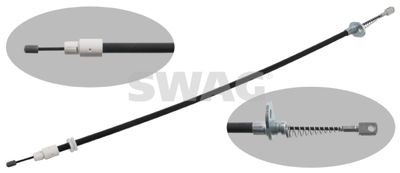 Cable Pull, parking brake SWAG 10 93 4905