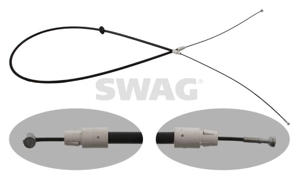 SWAG 10 93 4911 Cable Pull, parking brake