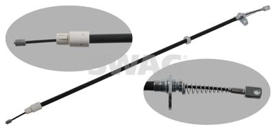 Cable Pull, parking brake SWAG 10 93 4914