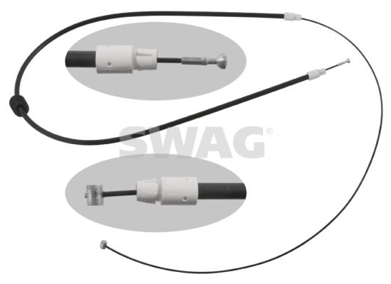 SWAG 10 93 4915 Cable Pull, parking brake