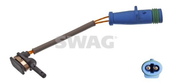 SWAG 10 93 9247 Warning Contact, brake pad wear
