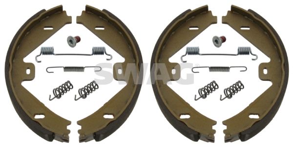 SWAG 10 93 9715 Brake Shoe Set, parking brake