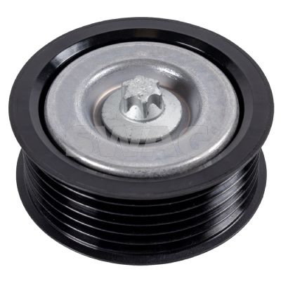 SWAG 10 94 4976 Deflection/Guide Pulley, V-ribbed belt