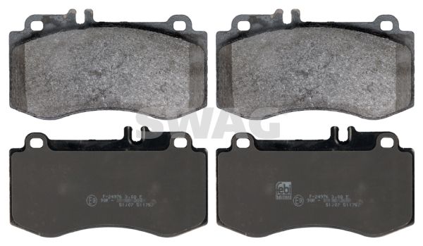 SWAG 10 11 6131 Brake Pad Set, disc brake