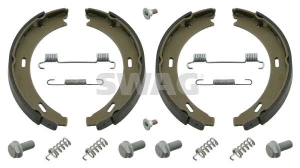 SWAG 10 90 2100 Brake Shoe Set, parking brake
