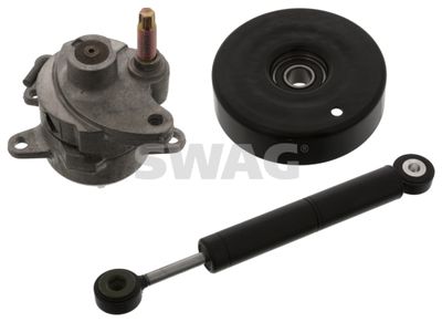 Belt Tensioner, V-ribbed belt SWAG 10 91 5923