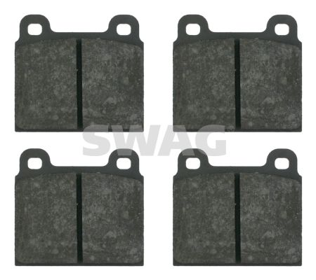 SWAG 10 91 6134 Brake Pad Set, disc brake