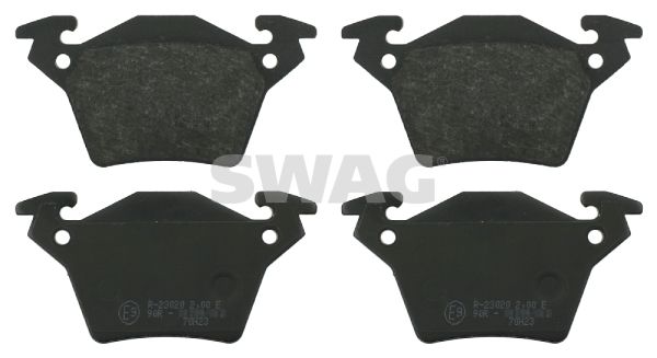 SWAG 10 91 6255 Brake Pad Set, disc brake