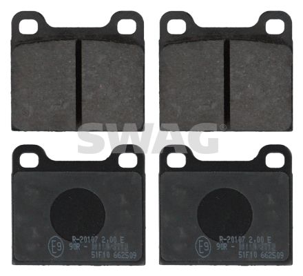 SWAG 10 91 6290 Brake Pad Set, disc brake