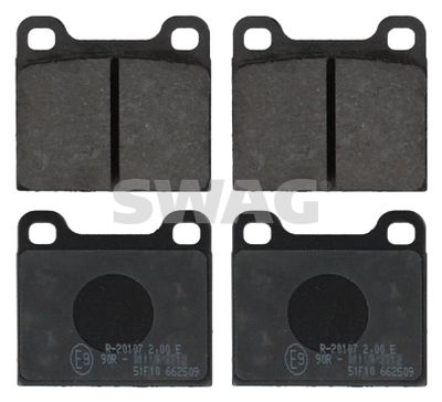Brake Pad Set, disc brake SWAG 10 91 6290