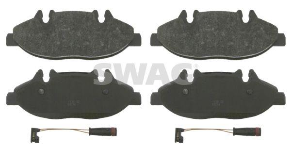 SWAG 10 91 6487 Brake Pad Set, disc brake