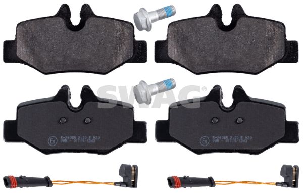 SWAG 10 91 6535 Brake Pad Set, disc brake