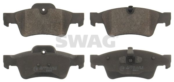 SWAG 10 91 6615 Brake Pad Set, disc brake