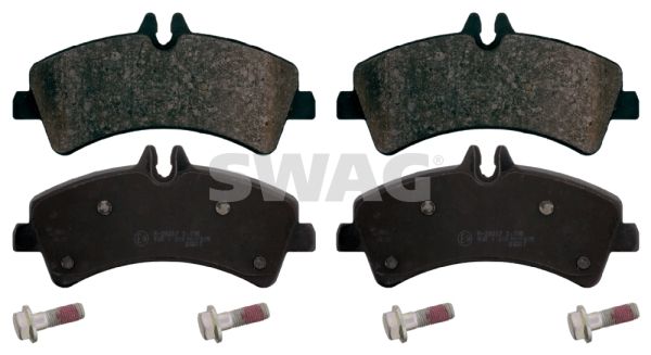 SWAG 10 91 6709 Brake Pad Set, disc brake