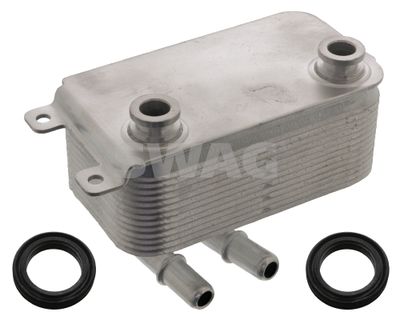 Oil Cooler, automatic transmission SWAG 20 10 0126