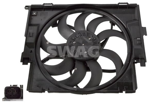SWAG 20 10 3409 Fan, engine cooling