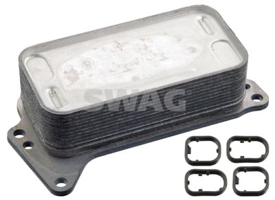 Oil Cooler, engine oil SWAG 20 10 5945