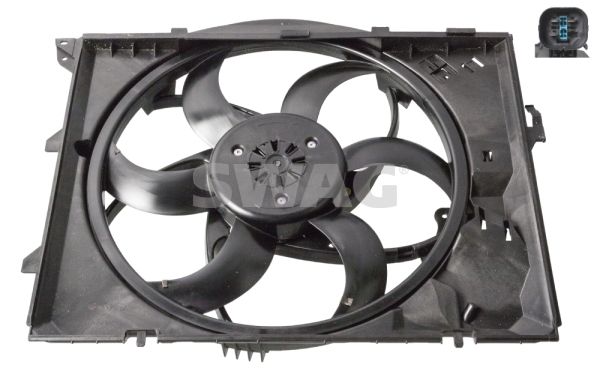 SWAG 20 10 7256 Fan, engine cooling