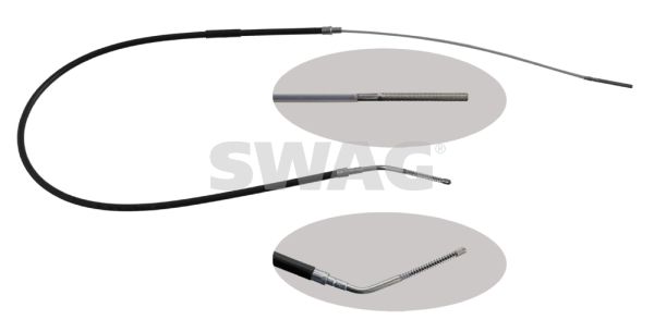 SWAG 20 90 1756 Cable Pull, parking brake