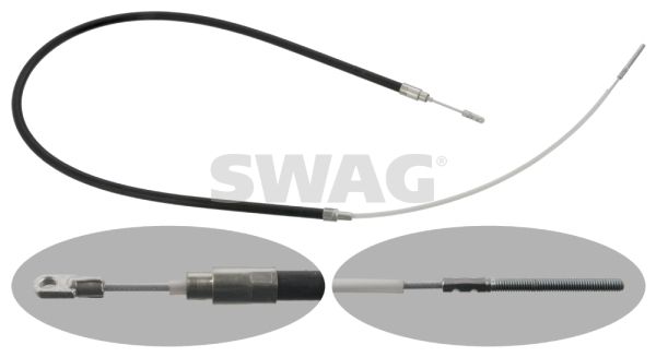 SWAG 20 90 1759 Cable Pull, parking brake