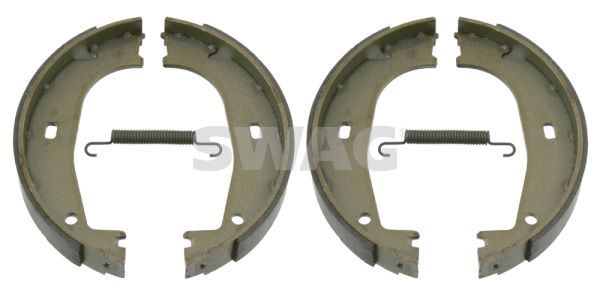 SWAG 20 91 0285 Brake Shoe Set, parking brake