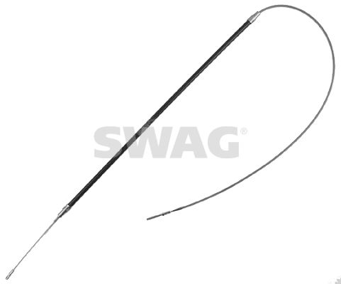 SWAG 20 91 2302 Cable Pull, parking brake