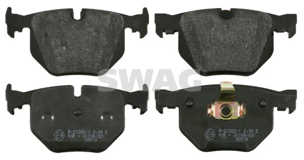 SWAG 20 91 6434 Brake Pad Set, disc brake