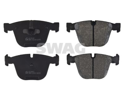Brake Pad Set, disc brake SWAG 20 91 6804