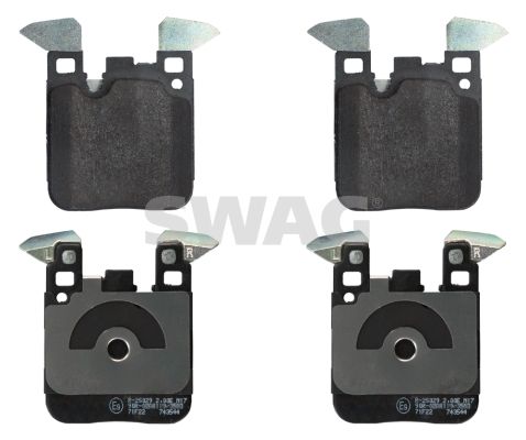 SWAG 20 91 6909 Brake Pad Set, disc brake