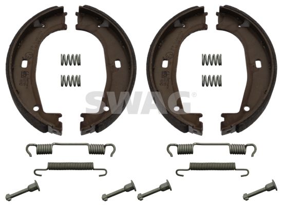 SWAG 20 93 1045 Brake Shoe Set, parking brake