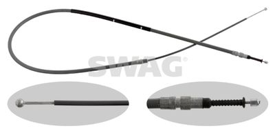 Cable Pull, parking brake SWAG 20 93 1147