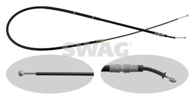 Cable Pull, parking brake SWAG 20 93 1148