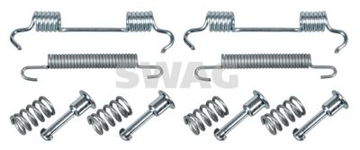 Accessory Kit, brake shoes SWAG 20 93 4156