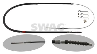 Cable Pull, parking brake SWAG 20 93 6673