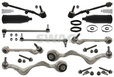 Control/Trailing Arm Kit, wheel suspension SWAG 20 94 6280