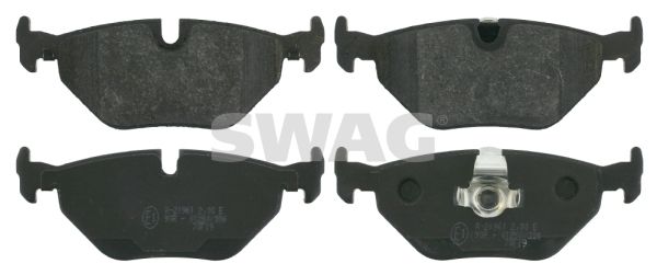 SWAG 20 91 6190 Brake Pad Set, disc brake