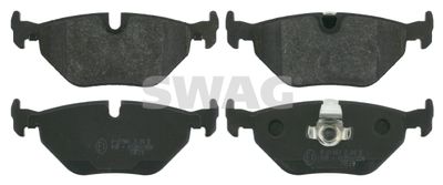 Brake Pad Set, disc brake SWAG 20 91 6190
