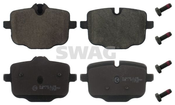 SWAG 20 91 6812 Brake Pad Set, disc brake