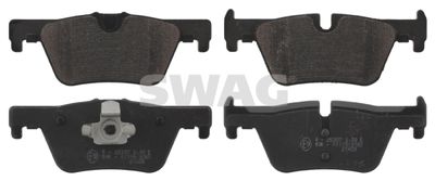 Brake Pad Set, disc brake SWAG 20 91 6863
