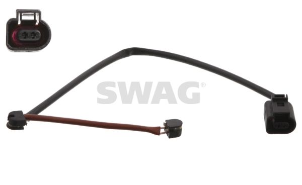 SWAG 20 93 3998 Warning Contact, brake pad wear
