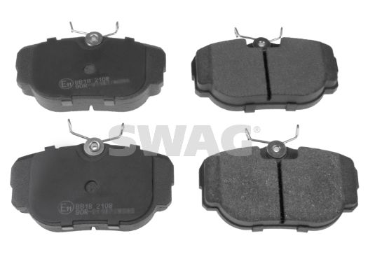 SWAG 22 91 6353 Brake Pad Set, disc brake