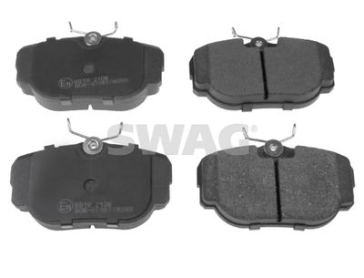 Brake Pad Set, disc brake SWAG 22 91 6353
