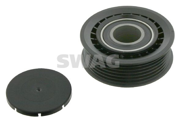 SWAG 30 03 0047 Deflection/Guide Pulley, V-ribbed belt