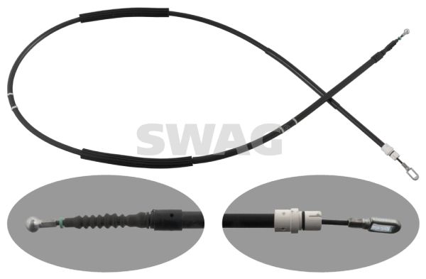SWAG 30 10 0563 Cable Pull, parking brake
