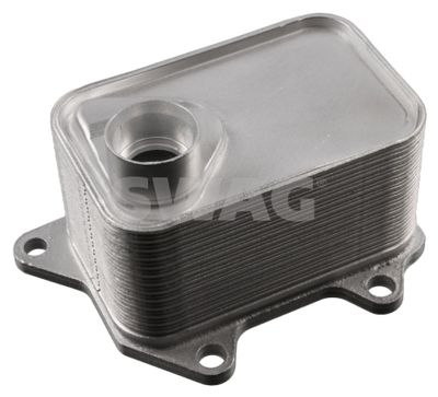 Oil Cooler, engine oil SWAG 30 10 2853