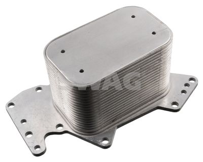 Oil Cooler, engine oil SWAG 30 10 3333